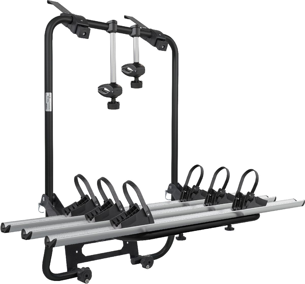 Heck-Fahrradtr. Shadow black Caddy 15>21 f�r bis zu 3 Fahrr�der