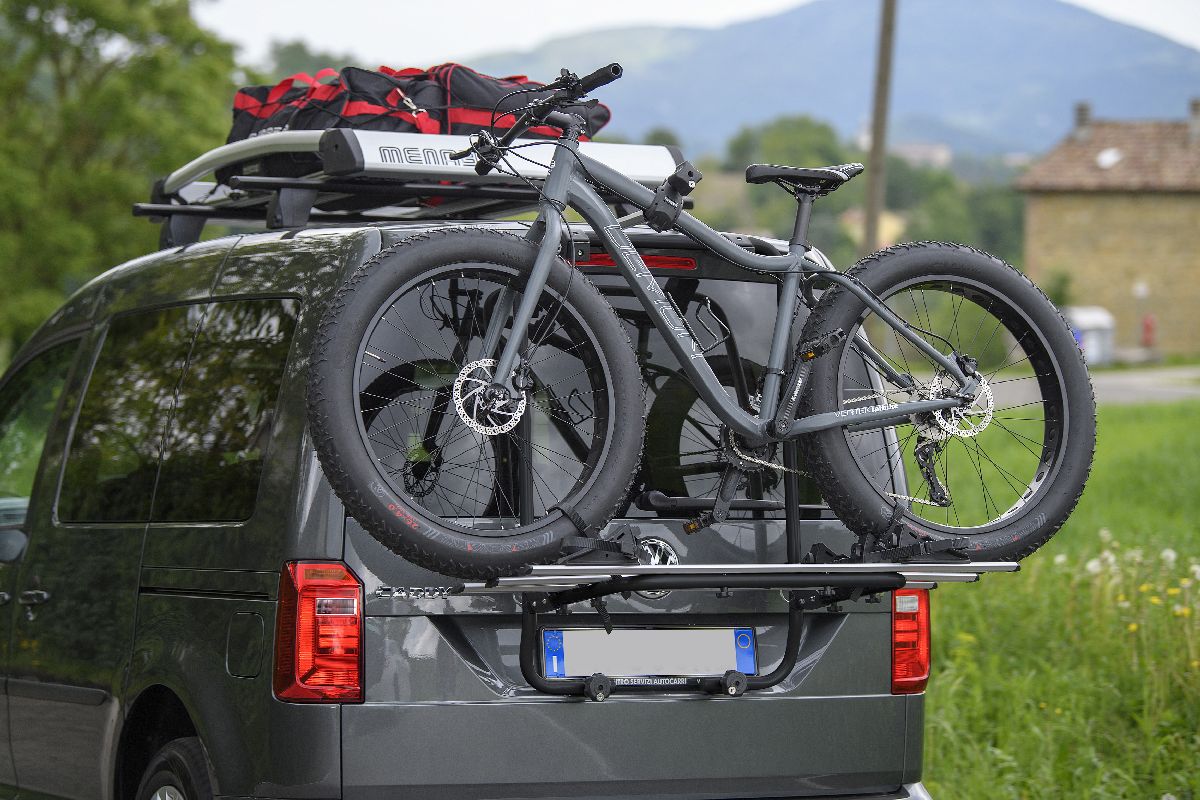 Heck-Fahrradtr. Shadow black Caddy 15>21 f�r bis zu 3 Fahrr�der