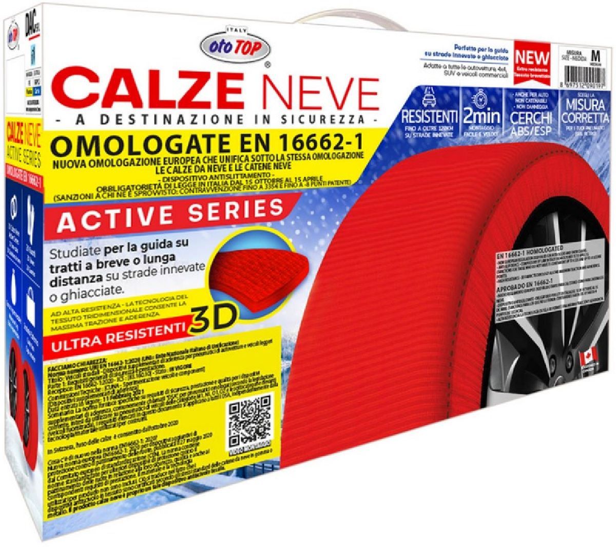 Schneesocken active series 2er-Set, Gr�sse XS