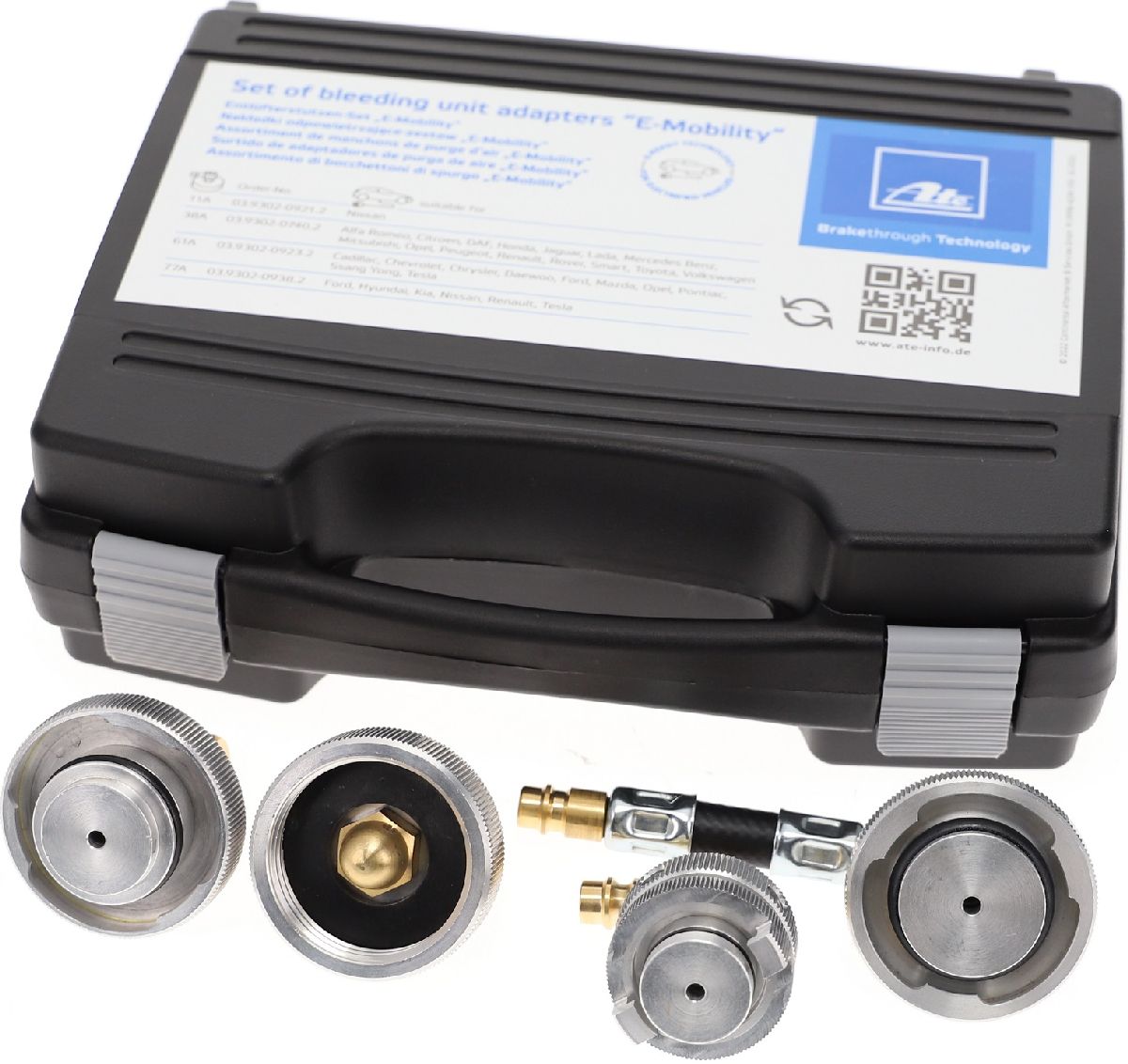 Entl&uuml;fterstutzen-Set E-Mobility