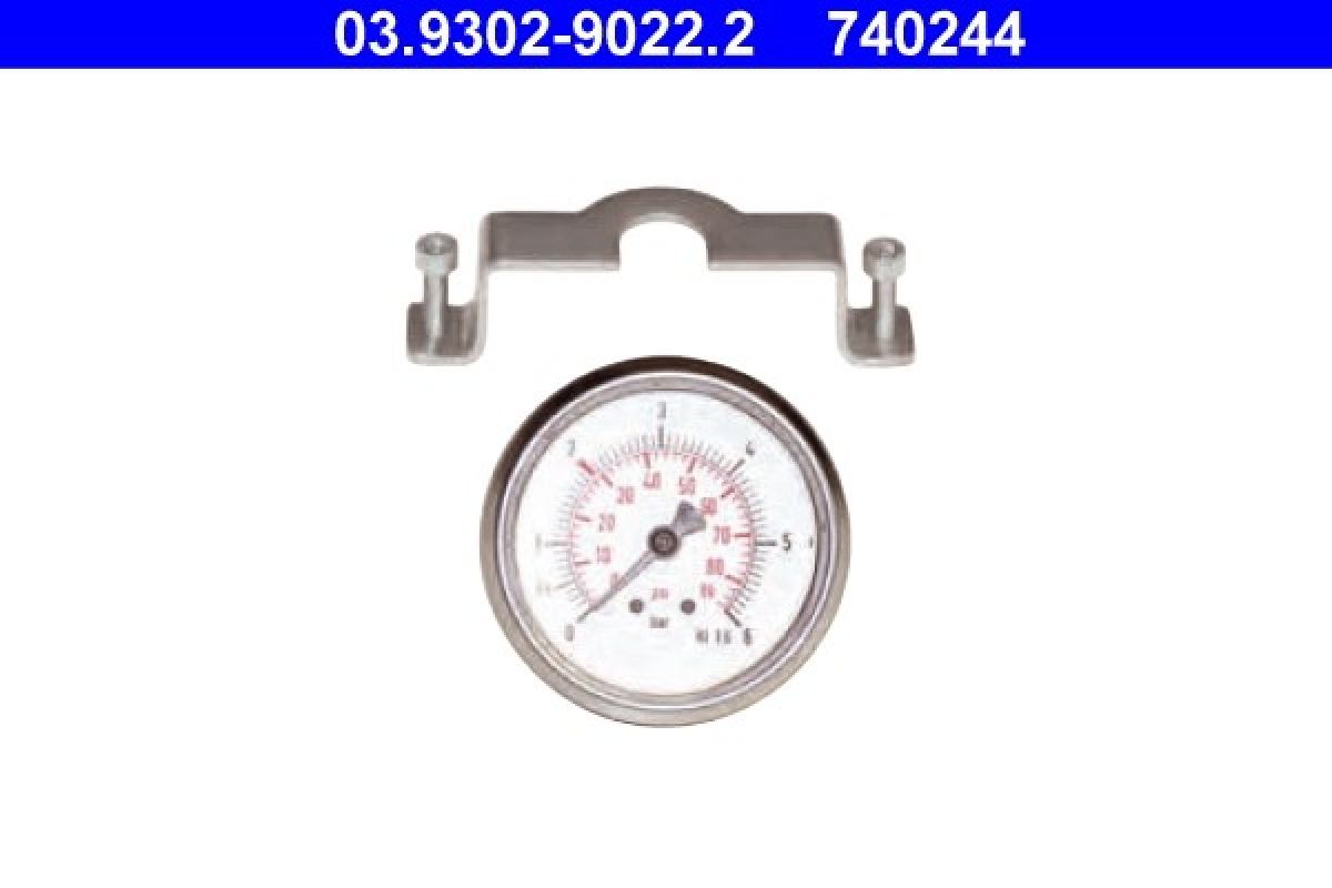 Manometer, Füll-/Entlüftungsgerät