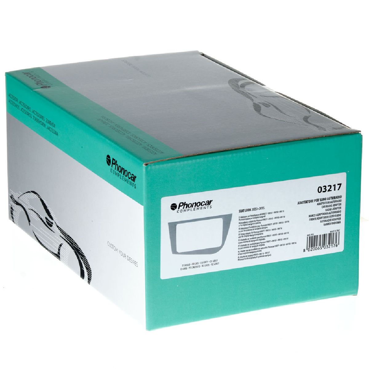 Kit Radioblende Grau Seat