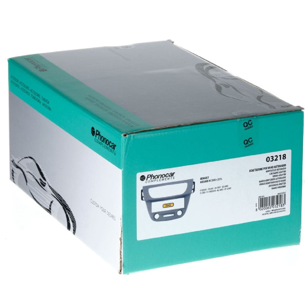 Kit Radioblende Grau Renault