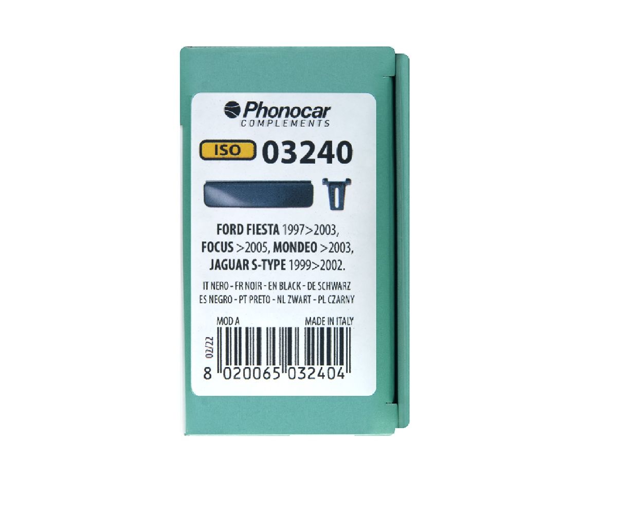 Radioblende schwarz Ford / Jaguar