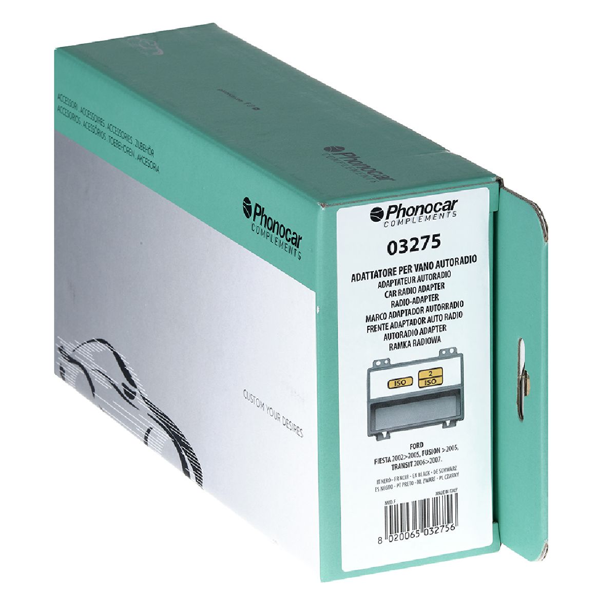 Radioblende schwarz Ford