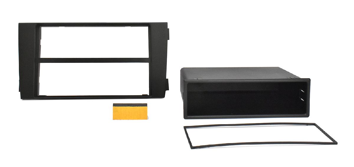 Radioblende schwarz Audi