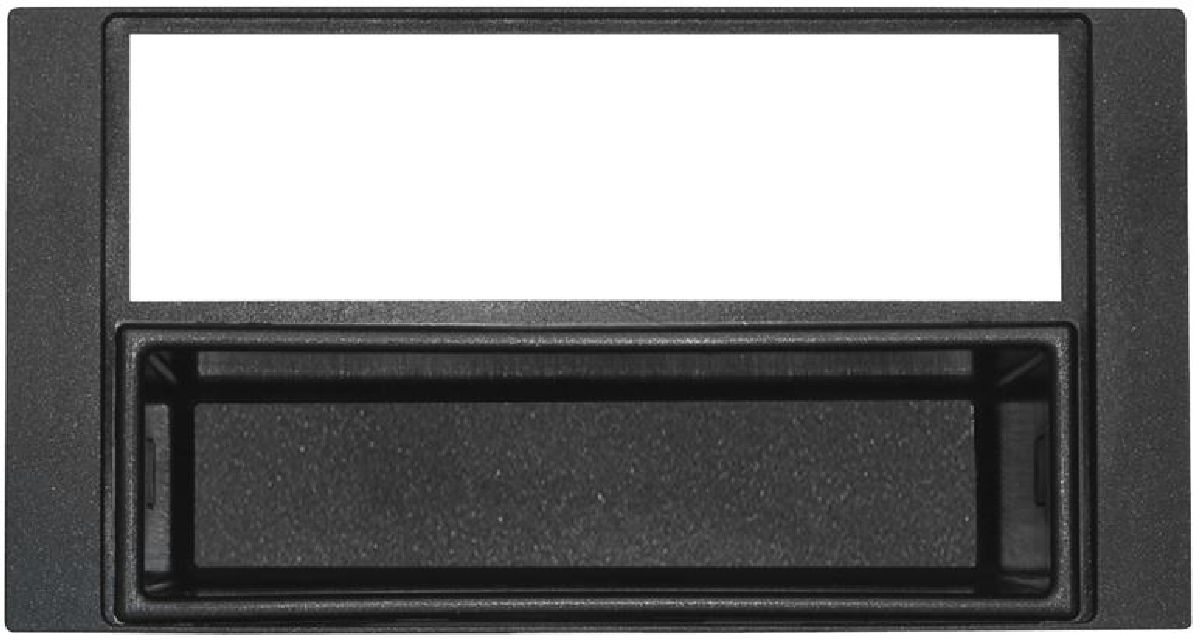Radioblende schwarz