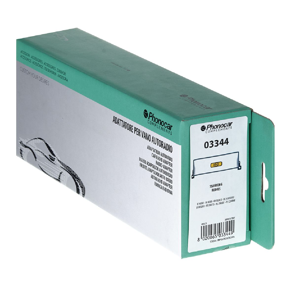 Radioblende schwarz Ssangyong