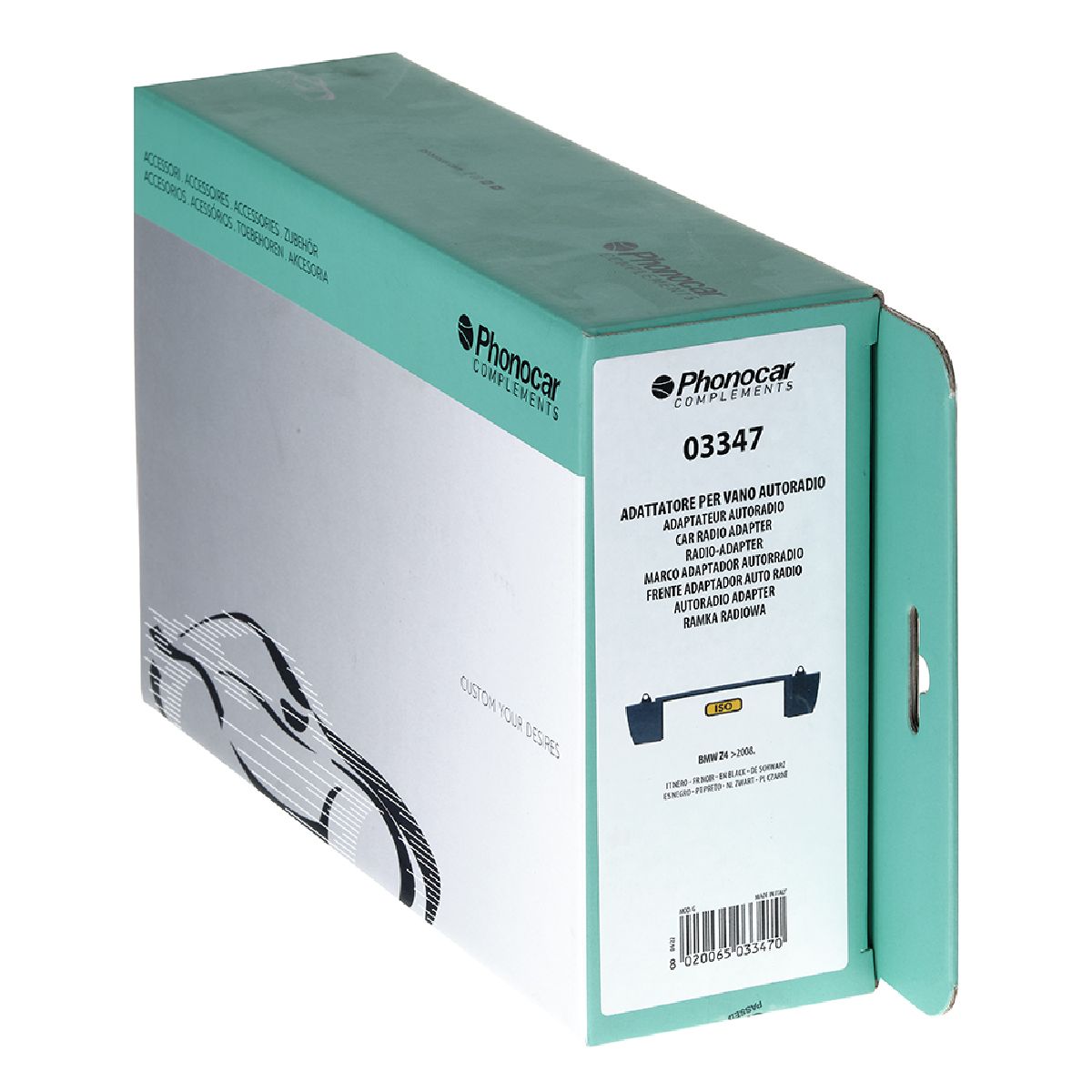 Radioblende schwarz Bmw