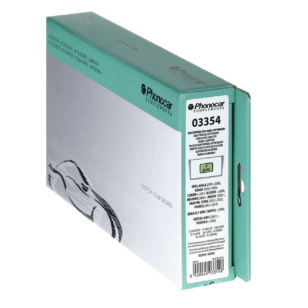 Radioblende anthrazit Opel/Renault/Suzuki