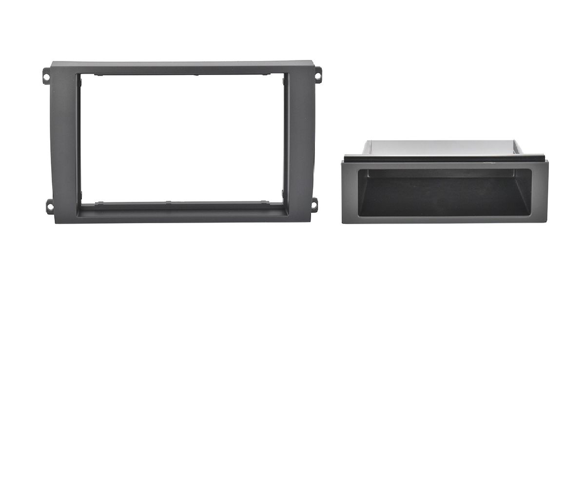 Radioblende schwarz Porsche