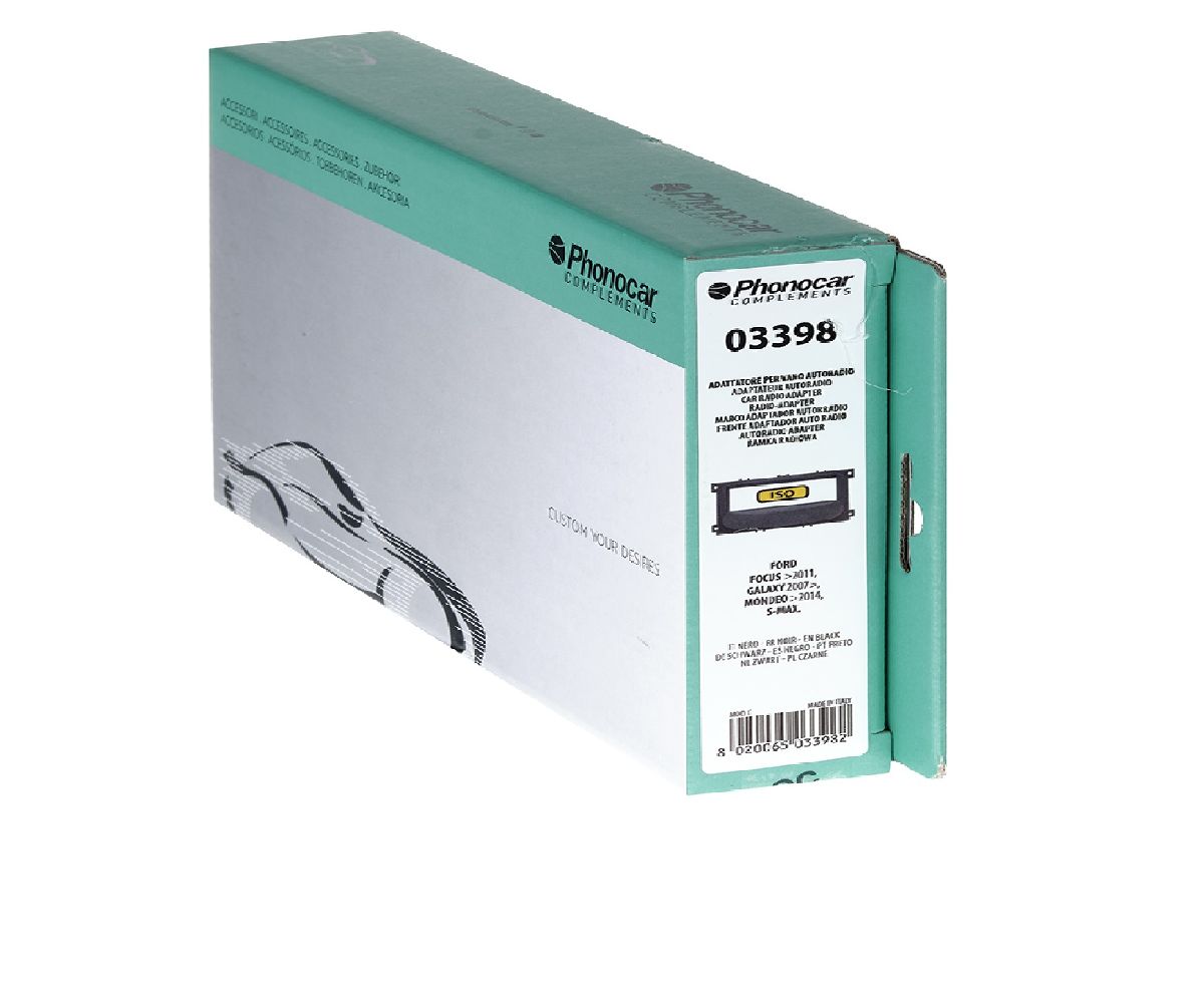 Radioblende schwarz Ford