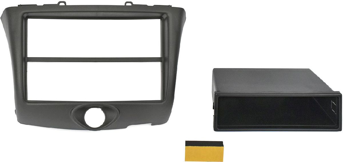 Radioblende Schwarz Toyota