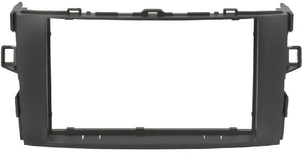 Radioblende Schwarz Toyota