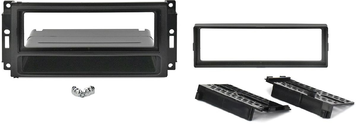 Radioblende Schwarz Chrysler/Dodge/Jeep