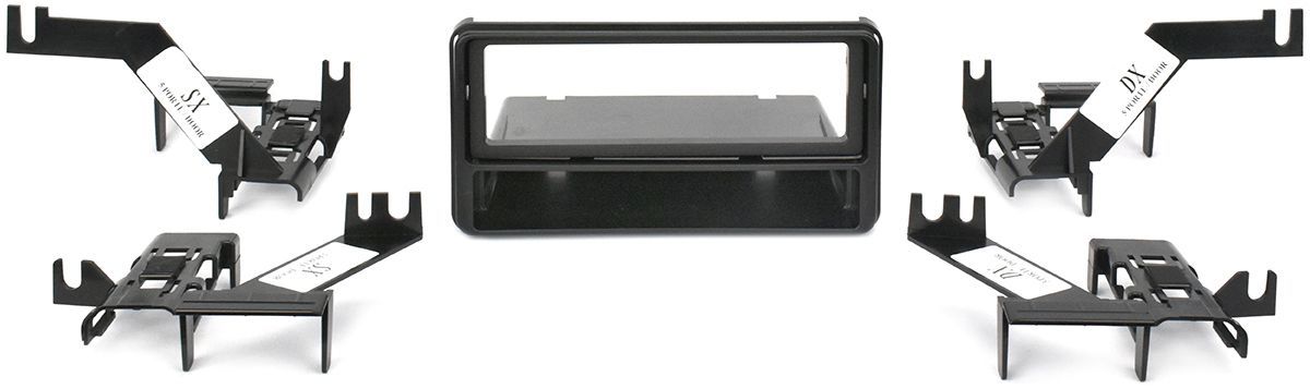 Radioblende Schwarz Toyota