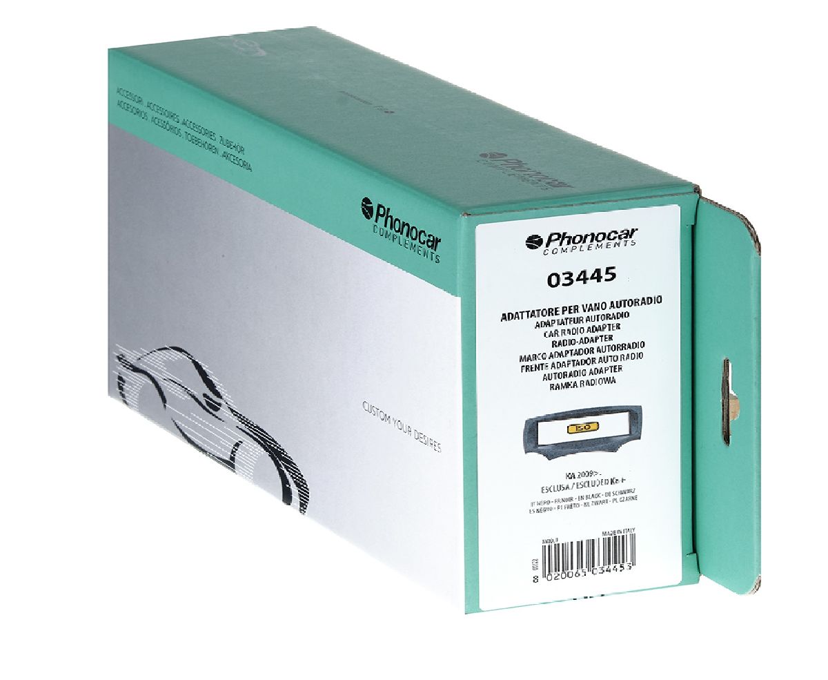 Radioblende schwarz Ford