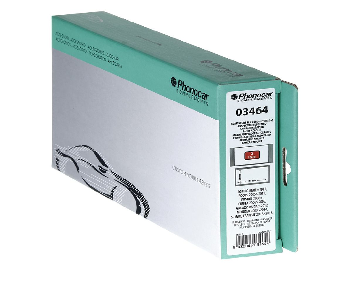 Radioblende silber Ford