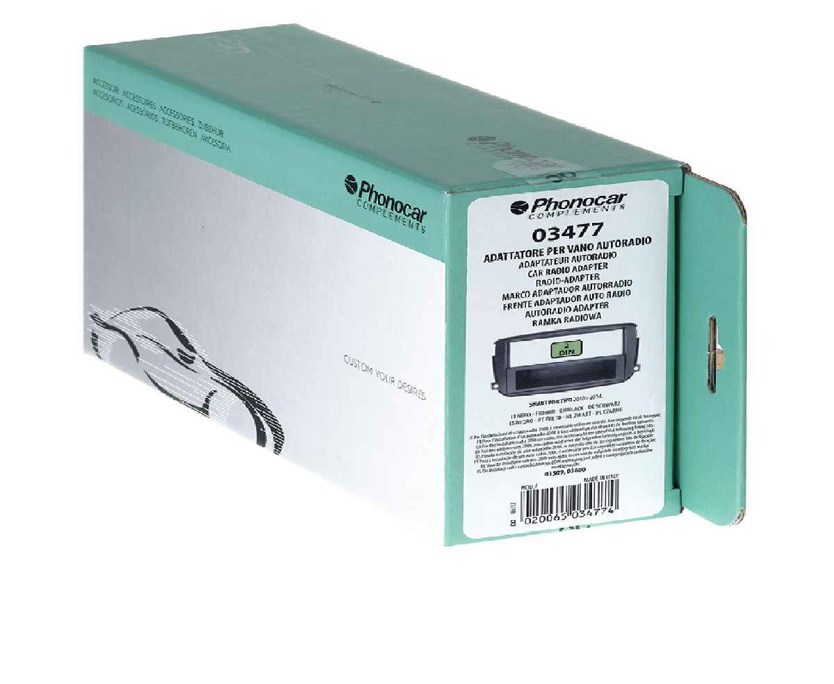 Radioblende schwarz Smart