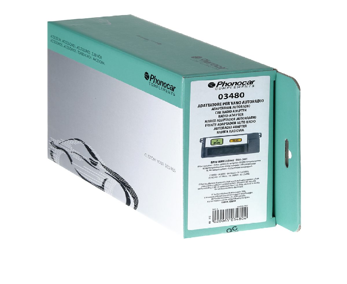 Radioblende schwarz BMW
