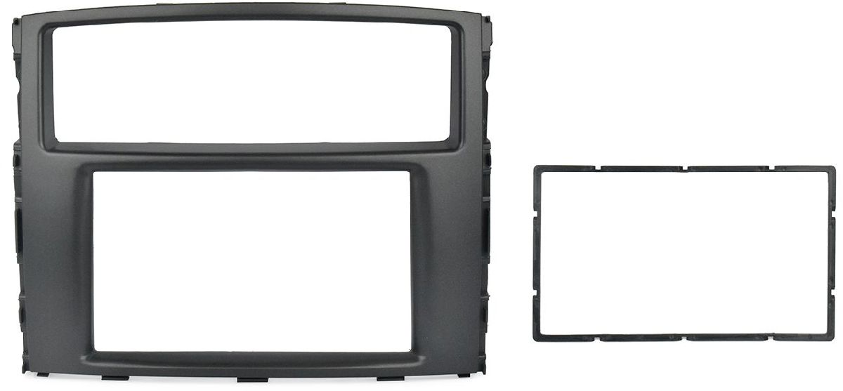 Radioblende Schwarz Mitsubishi