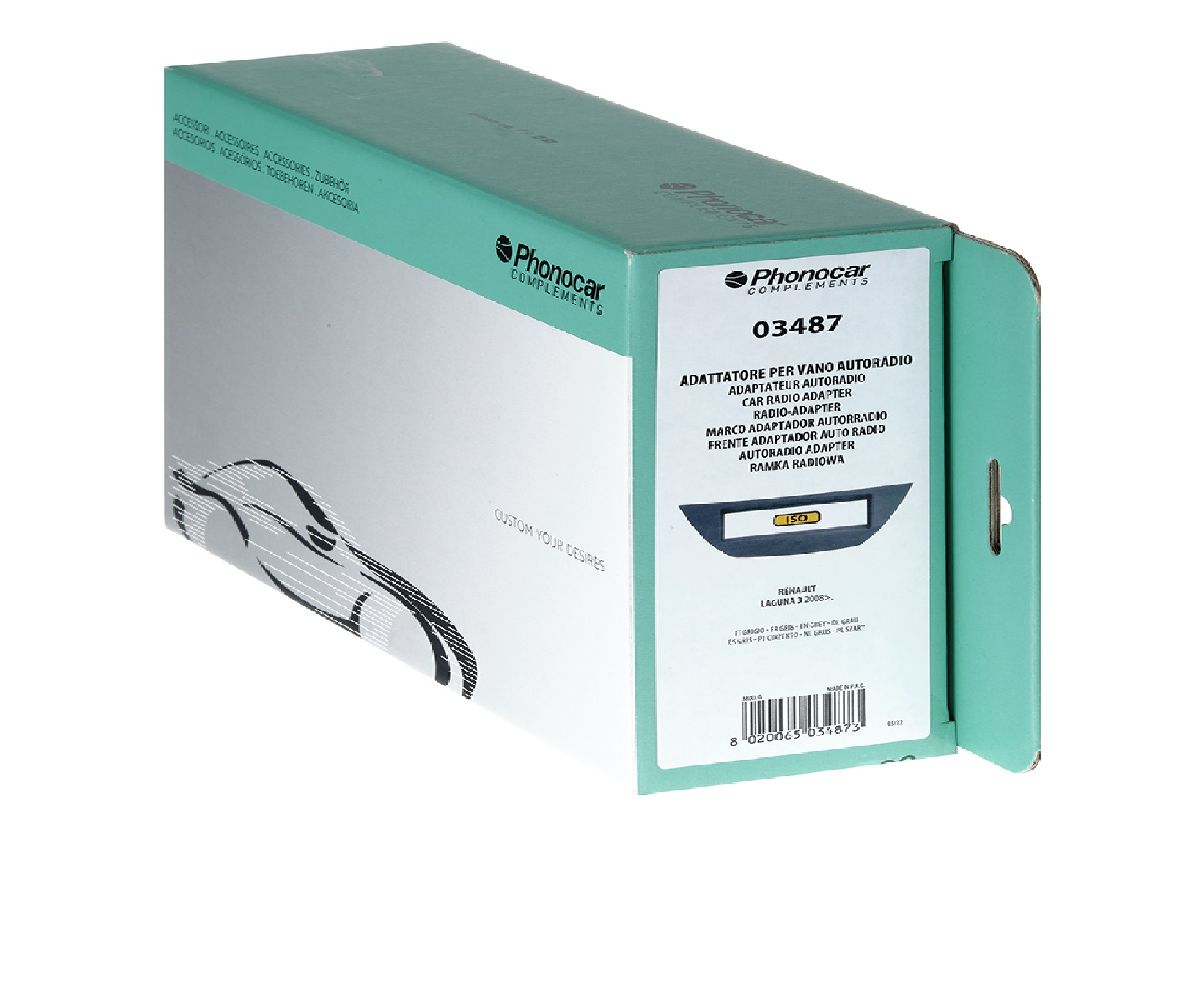 Radioblende grau Renault