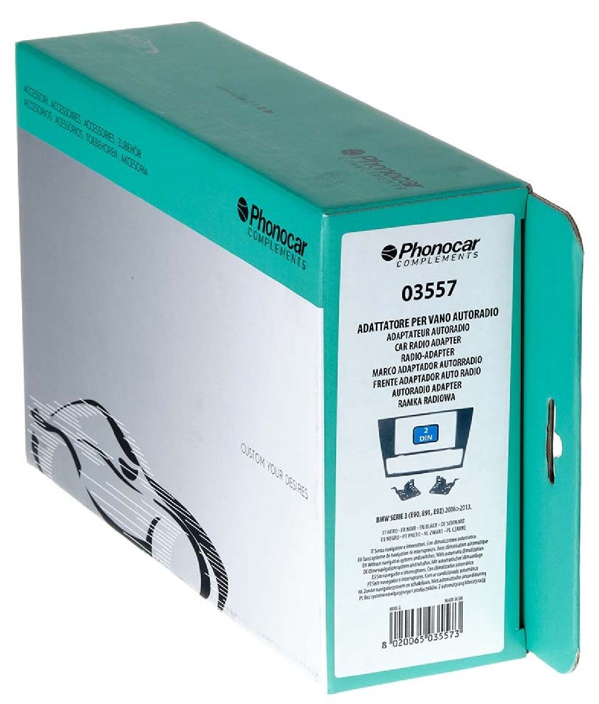 Kit Radioblende schwarz BMW