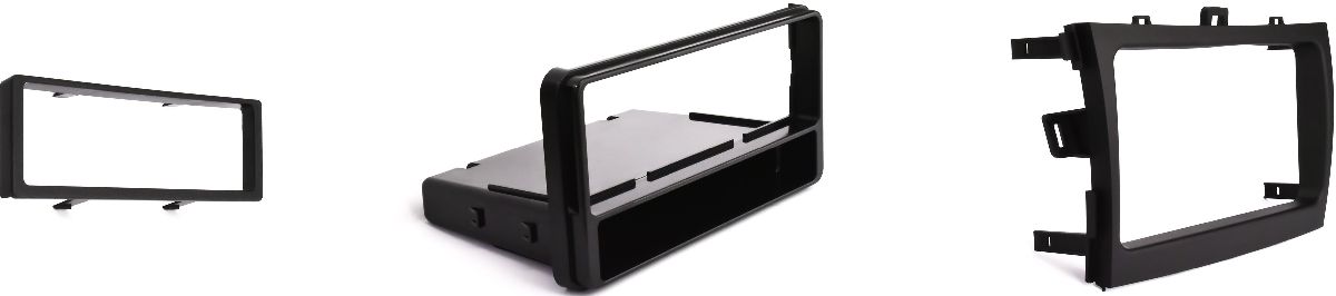 Kit Radioblende schwarz Toyota