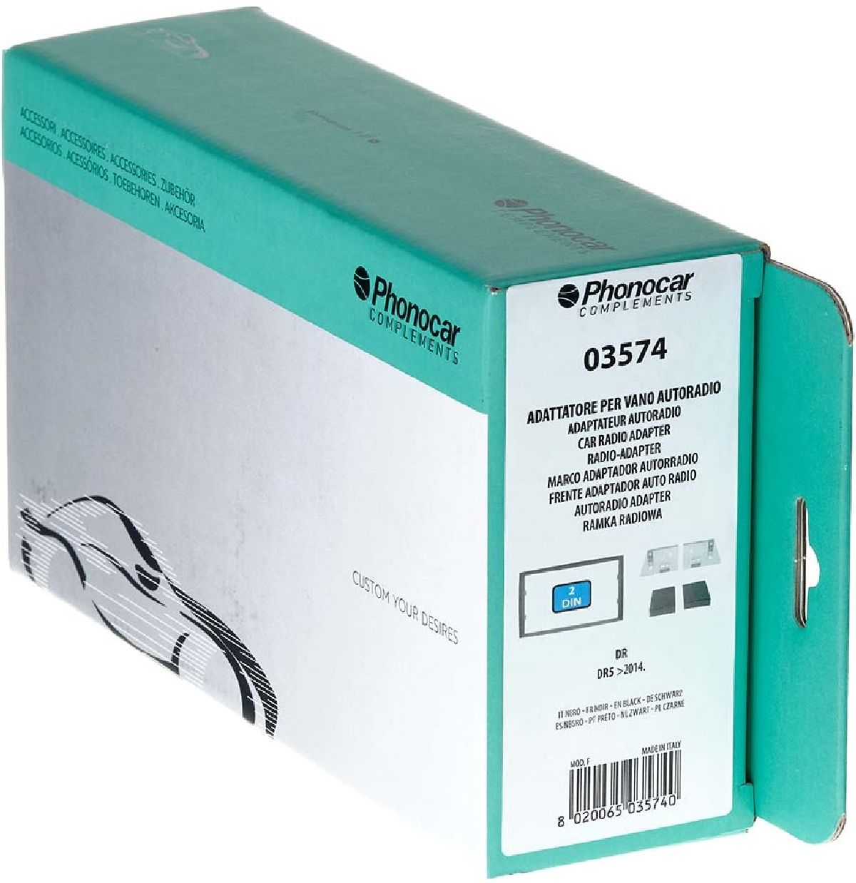 Kit Radioblende schwarz DR