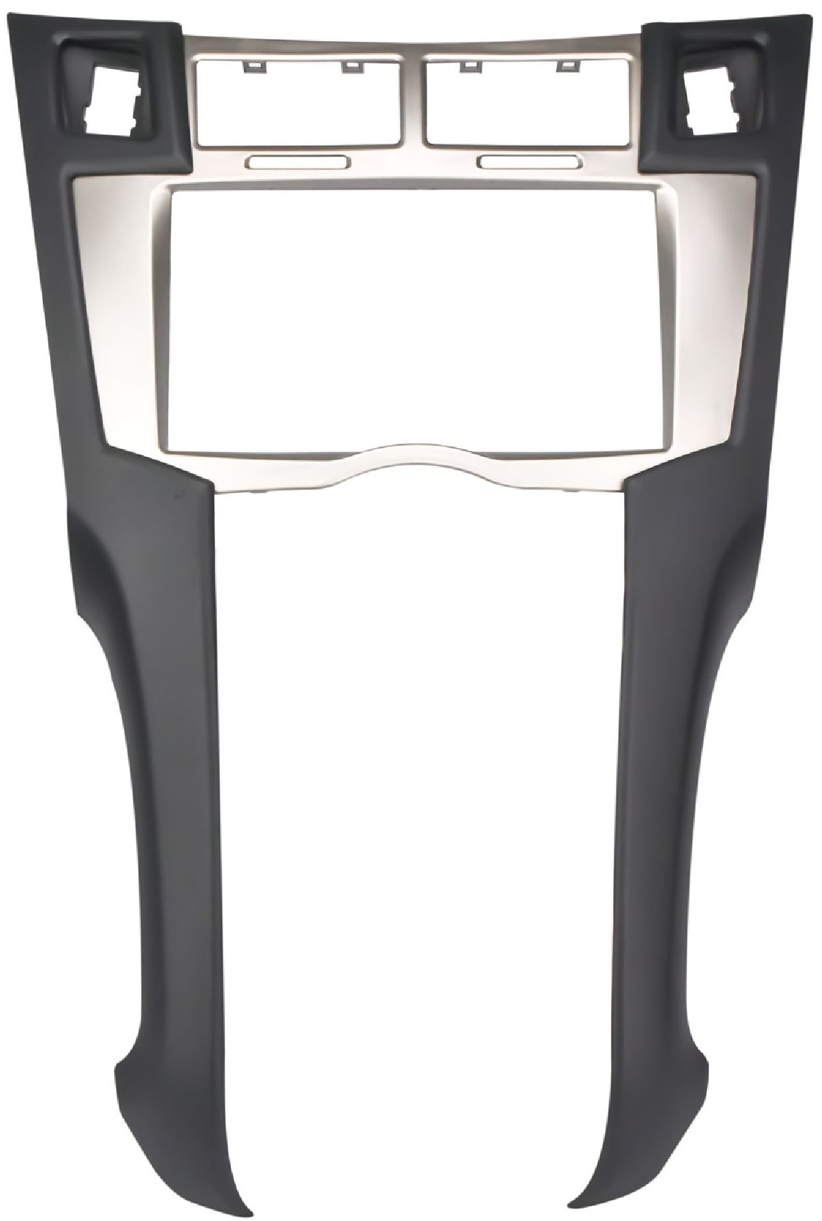 Kit Radioblende silber/schwarz Toyota