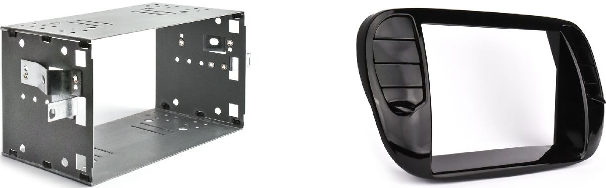 Kit Radioblende gl&auml;nzend schwarz