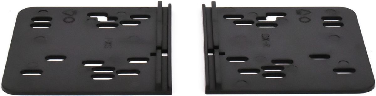 Kit Radioblende gl�nzend schwarz Ford