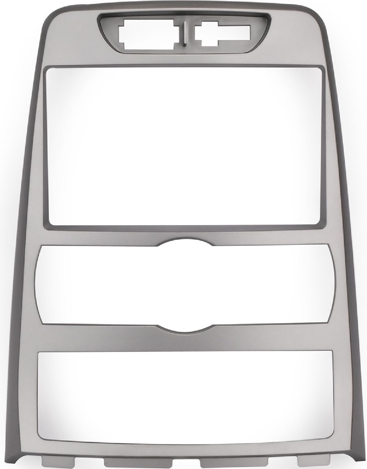 Kit Radioblende grau-metallic Hyundai