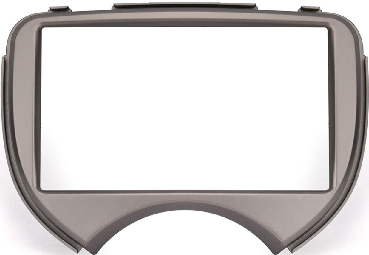 Kit Radioblende grau-metallic Nissan