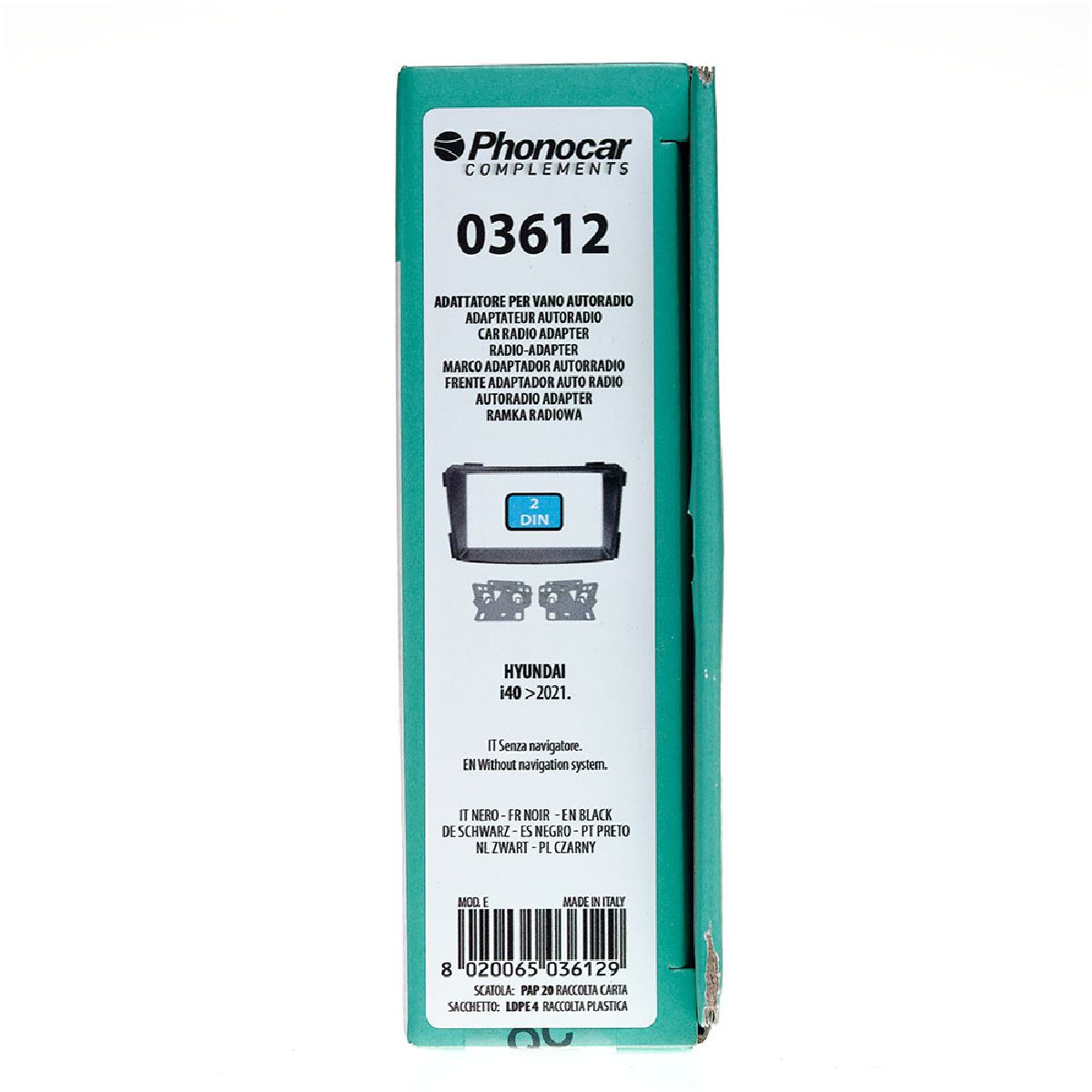 Kit Radioblende schwarz Hyundai