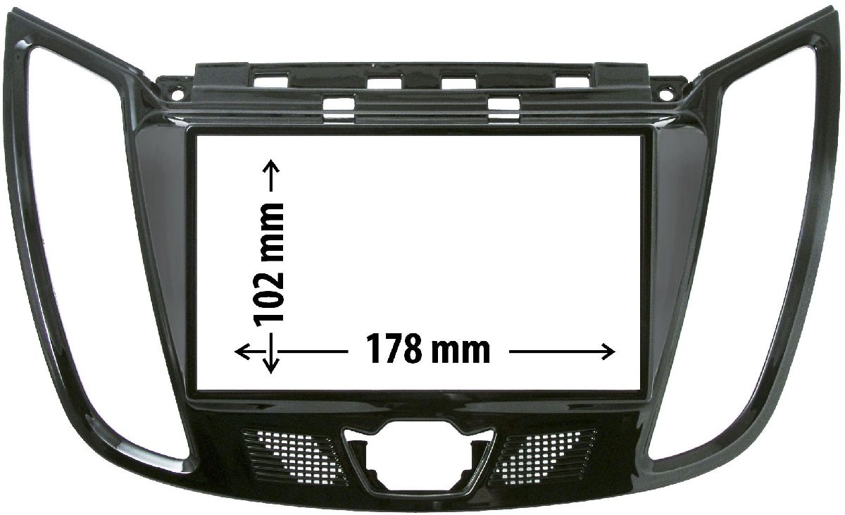 Kit Radioblende schwarz