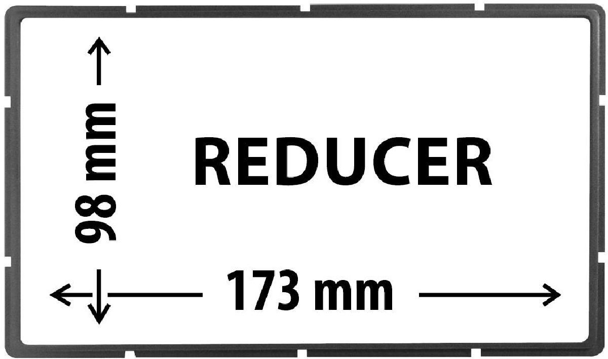 Kit Radioblende schwarz Ford