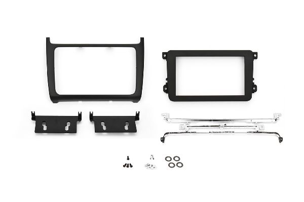 Kit Radioblende schwarz matt VW