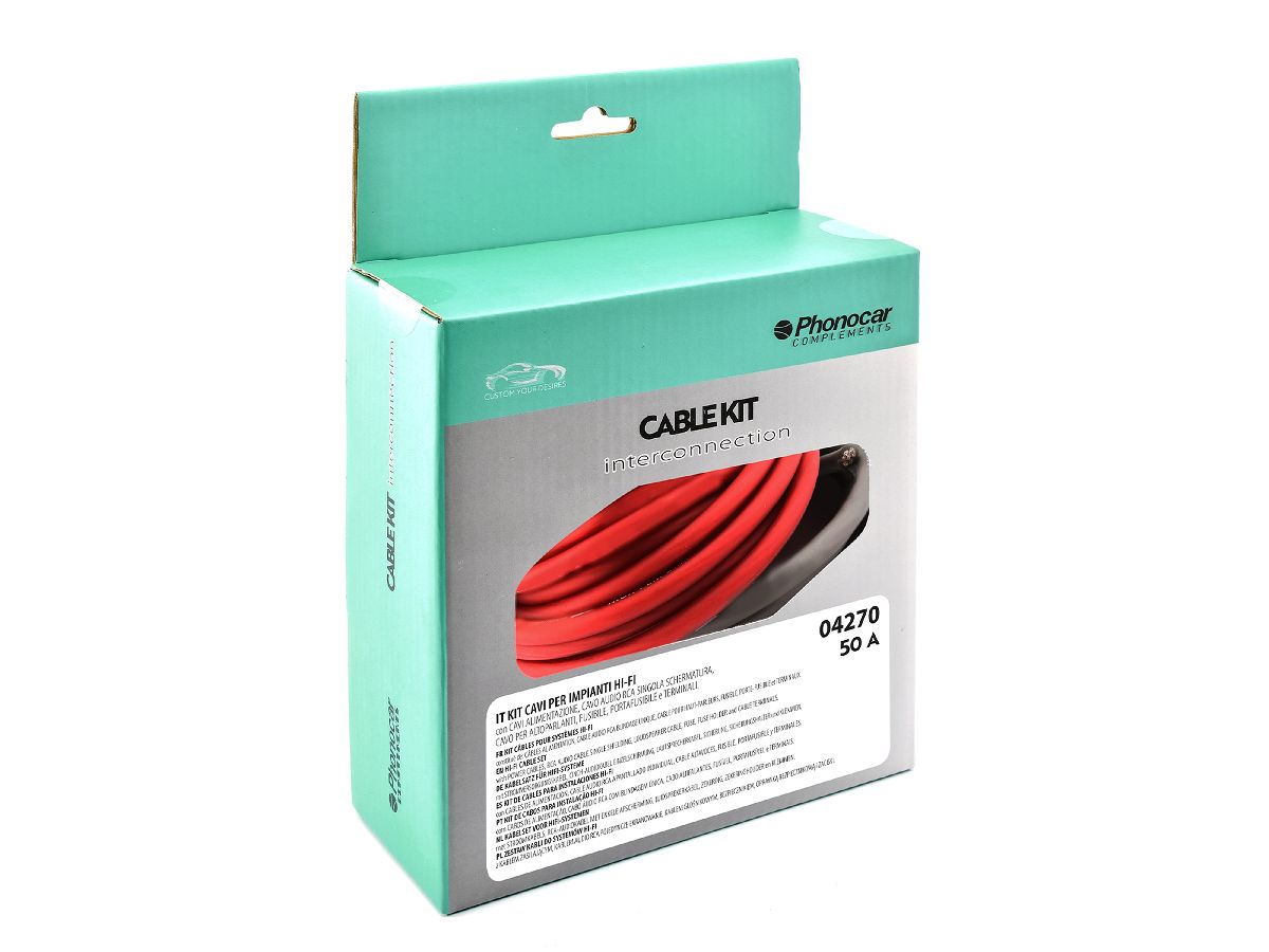 Kabelkit fr Hi-Fi System 50Amp.