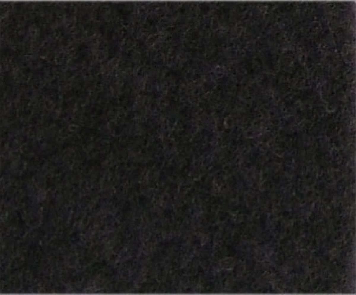 Teppich selbstklebend, schwarz