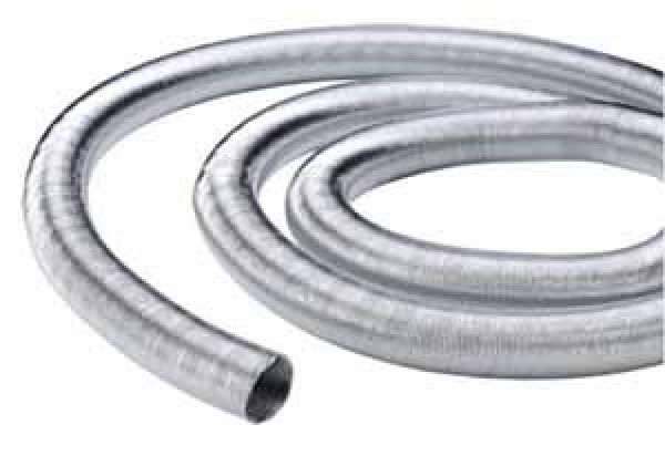 STOP+GO Hochtemperatur-Aluflex-Schlauch � 12.5mm, 4 x 0.50 Meter