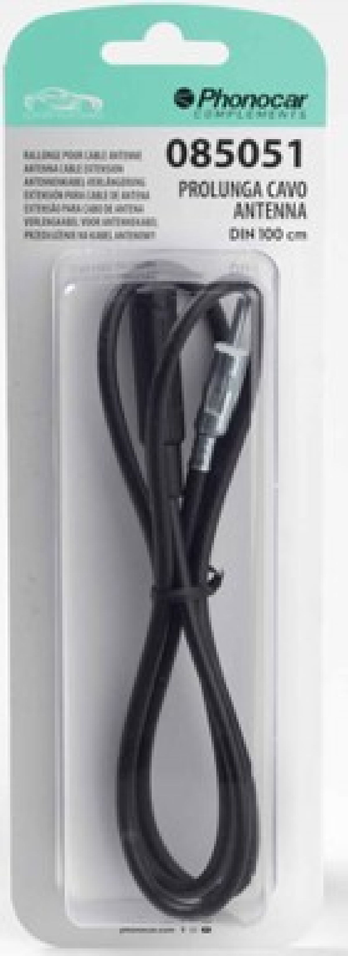 Antennenkabelverl�ngerung 100cm DIN-Stecker