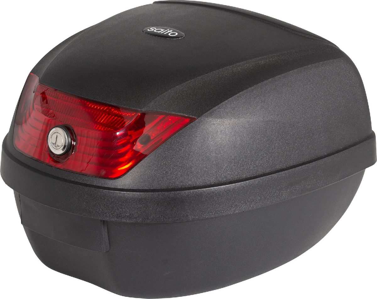Topcase 28L  - Reflektor rot