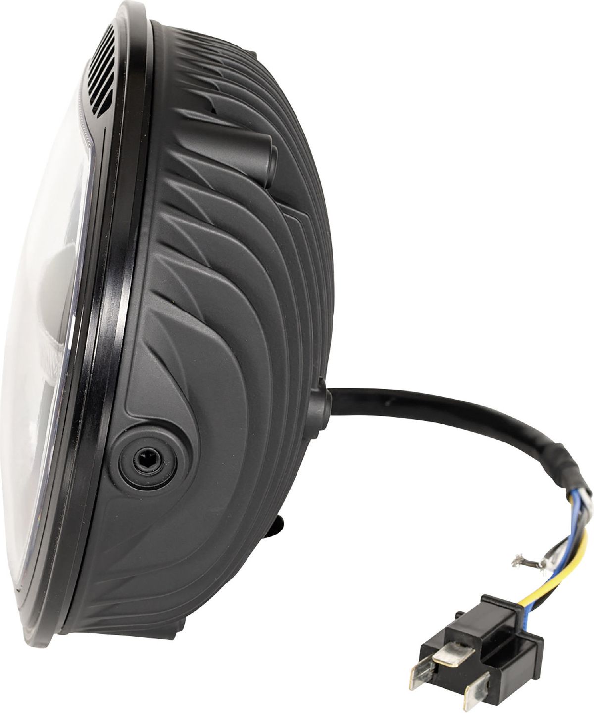 LED-Hauptscheinwerfer Nino 178mm, schwarz