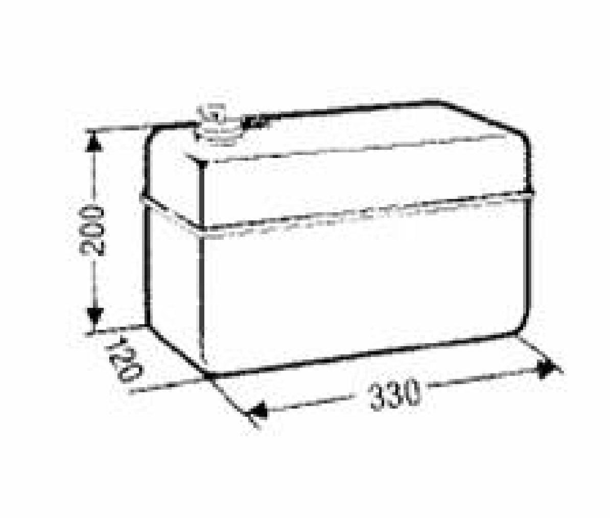 SWF Beh&auml;lter 7 L