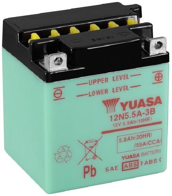 Conventional 12V/6Ah/55A LxBxH: 103 // 90 // 114 // S:0