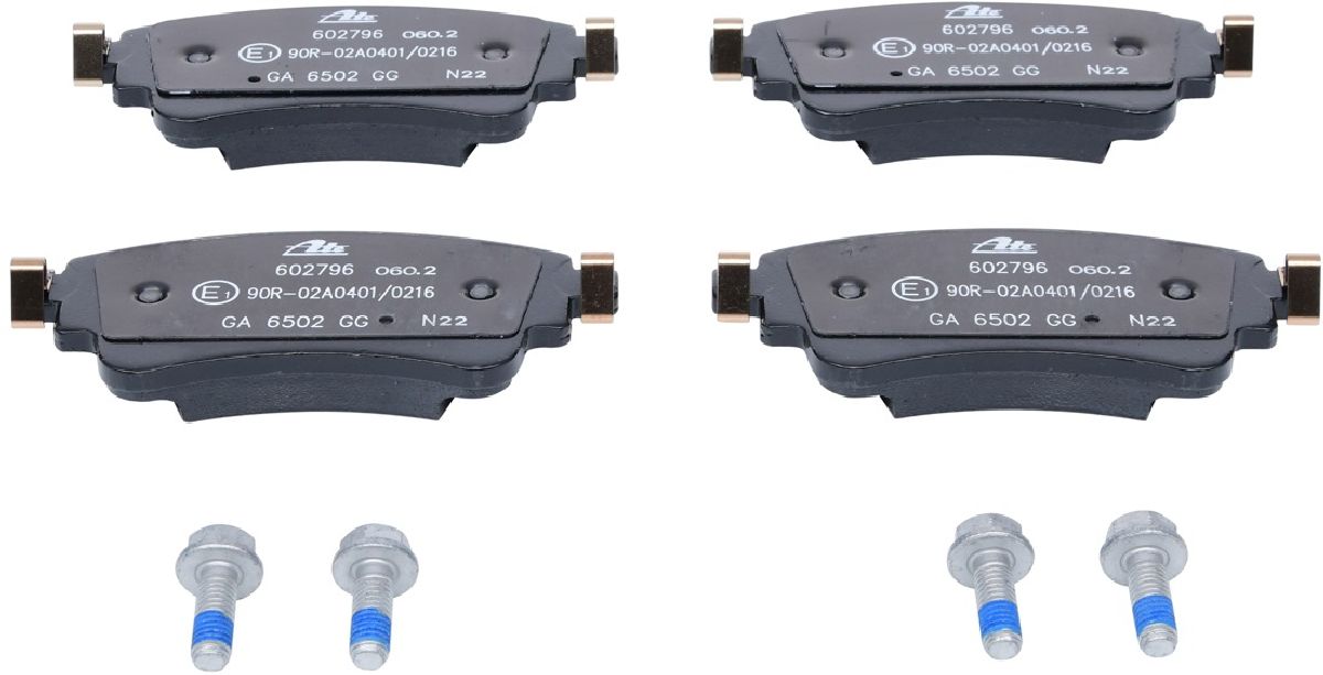 Bremsbelagsatz, Scheibenbremse