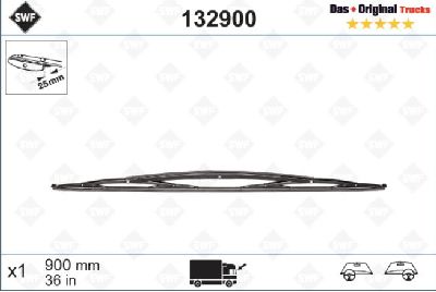 SWF Wischblatt LKW 900 mm (VPE 1) 