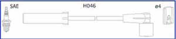 H&Uuml;CO Z&uuml;ndkabelsatz