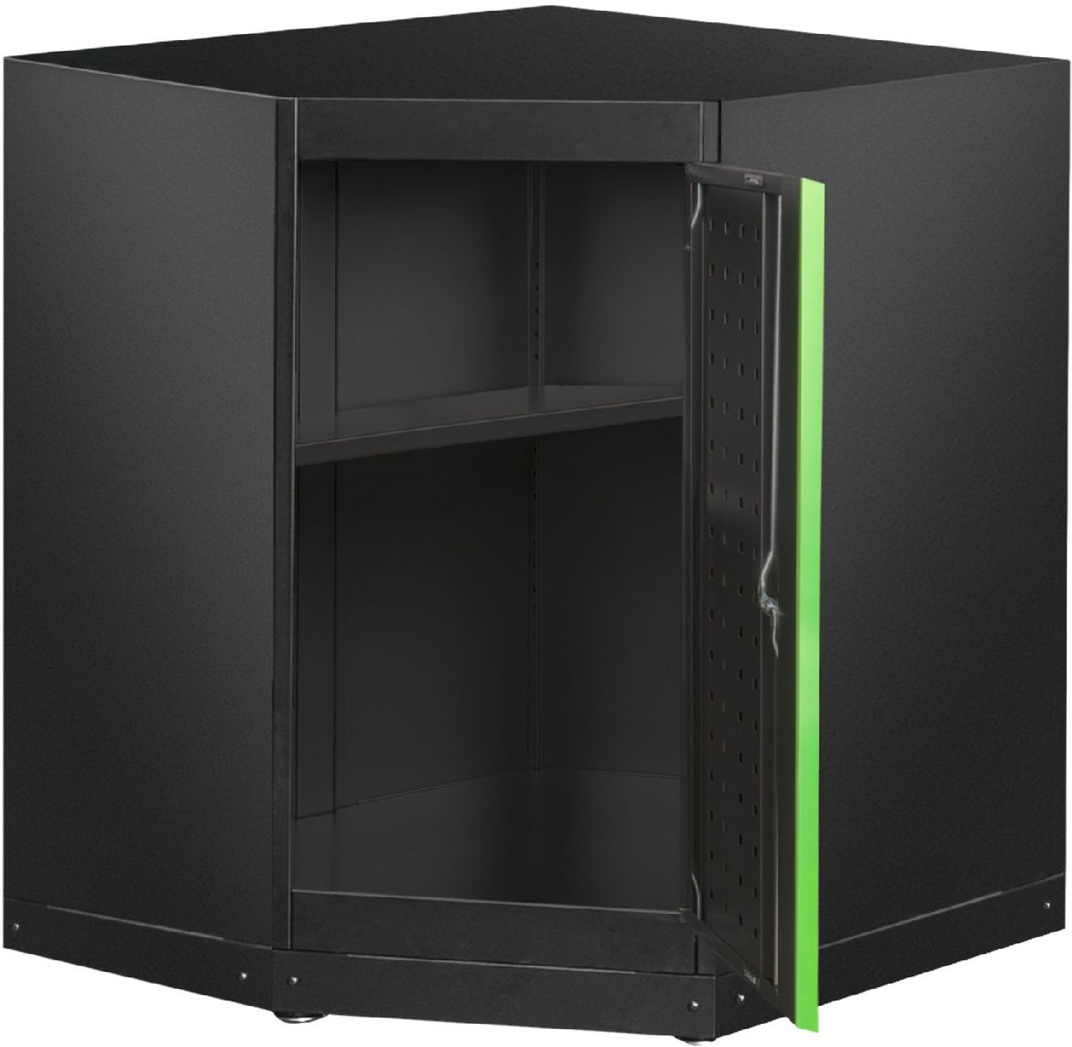 Eckschrank mit MDF Platte 